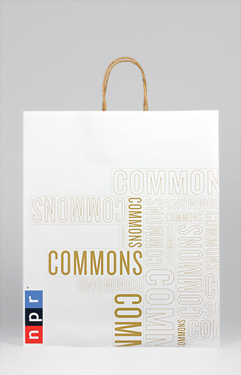 NPR Commons shopping bag