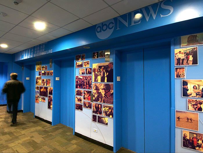 ABC News Lobby Mural