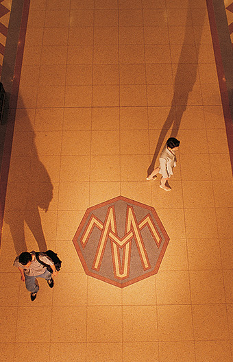 The Merchandise Mart inlay floor