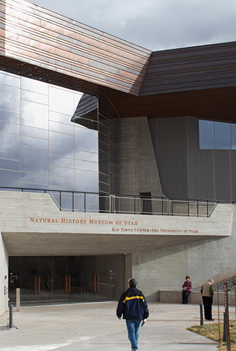 Natural History Museum of Utah main entrance