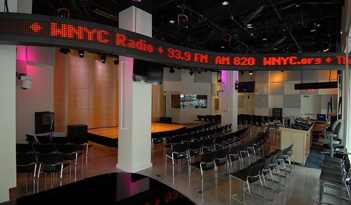 WNYC New York Public Radio Broadcast Studios